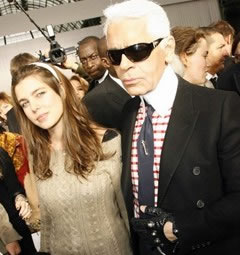 Celebrity diet: Princess Charlotte Casiraghi and Karl Lagerfeld