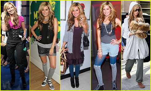 Celebrity style Ashley Tisdale Heels The preferred complement of Ashley 