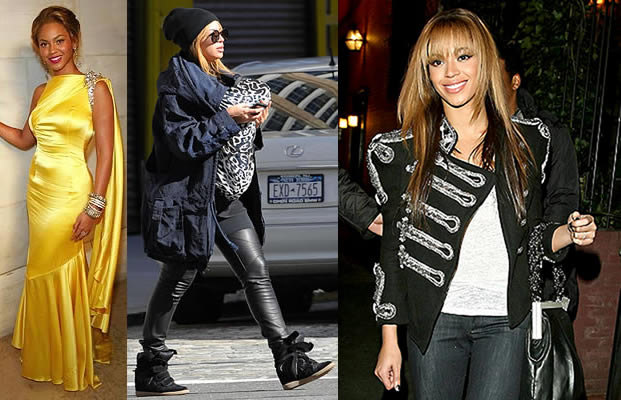 Celebrity Weight on Beyonc Plays Up Her Divaness With Her Accessories With A Headscarf