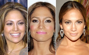 Celebrity makeup: Jennifer Lopez
