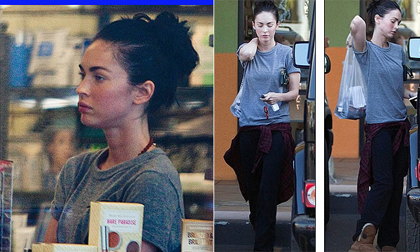 Celebrity busted: Megan Fox without makeup