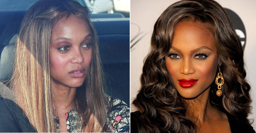 Celebrity busted: Tyra Banks