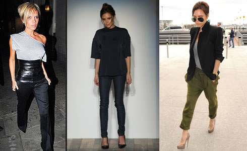 Celebrity style Victoria Beckham A style full of freshness to attend 