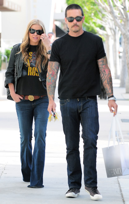 Carmen Electra and Rob Patterson