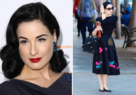 Celebrity diet: Dita Von Teese