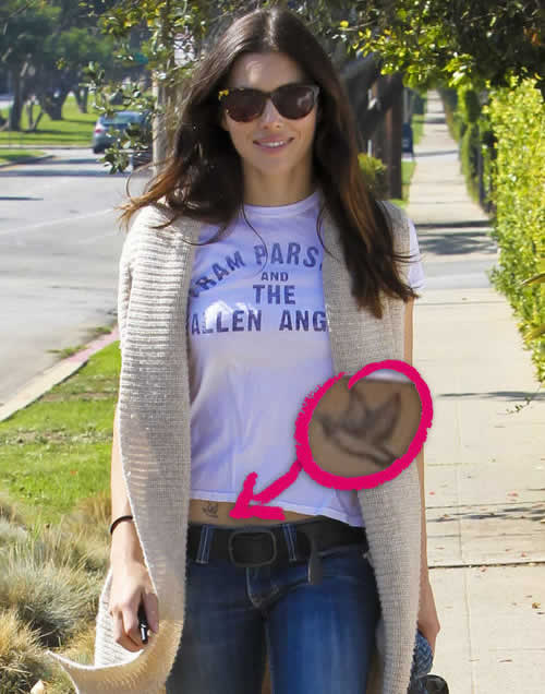 Celebrity Style: Jessica Biel tattoo