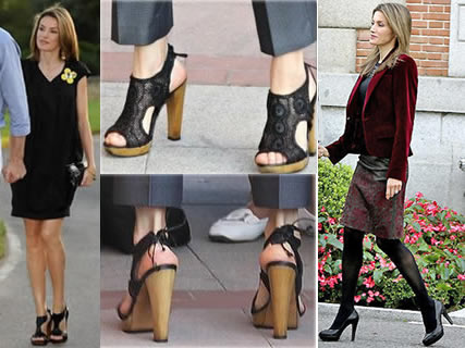 Celebrity shoes: Queen Letizia Ortiz's High Heels