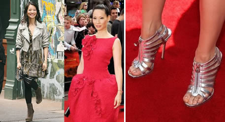 Celebrity beauty secret: Lucy Liu High Heels