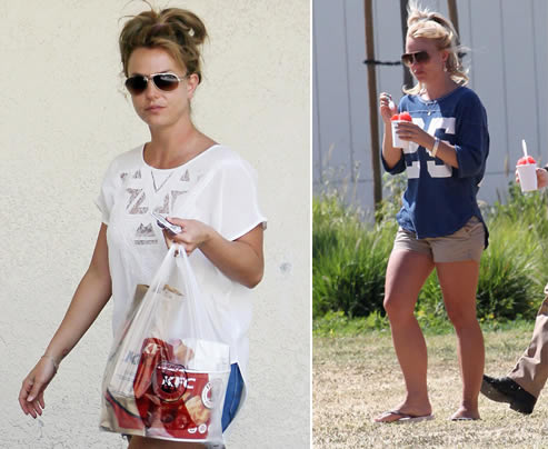 Celebrity diet: Britney Spears overweight
