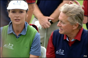 Catherine Zeta-Jones - Michael Douglas Golf