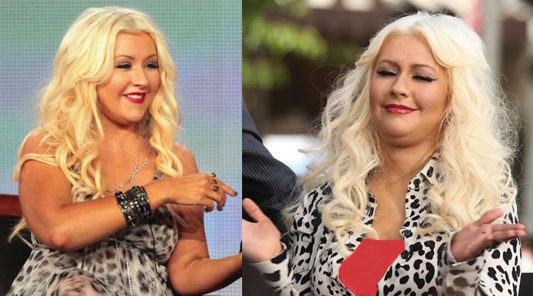 Celebrity diet: Christina Aguilera overweight
