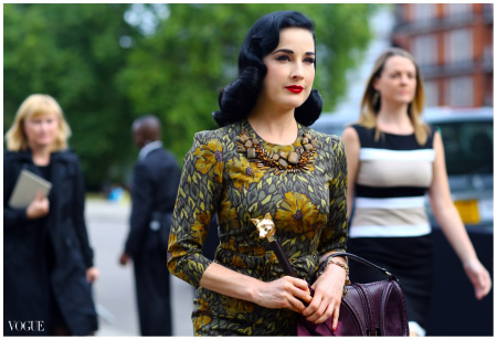 Celebrity diet: Dita Von Teese and healthy diet