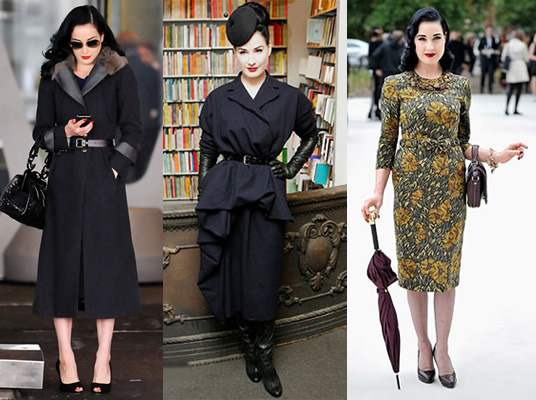 Celebrity style: Dita Von Teese