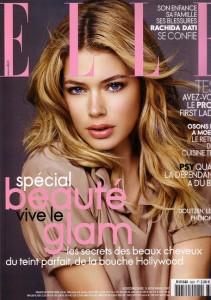 Celebrity beauty tips: Doutzen Kroes for Elle cover