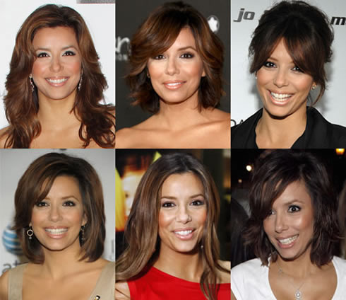 Celebrity hairstyle: Eva Longoria hairstyle