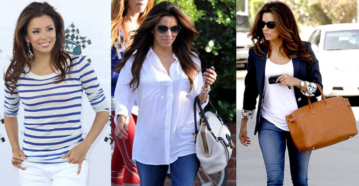 Celebrity style: Eva Longoria street style