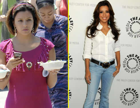 Celebrity busted: Eva Longoria with no makeup