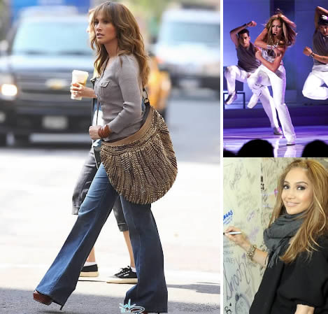 Celebrity exercises: Jennifer Lopez