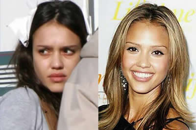 Celebrity make-up: Jessica Alba