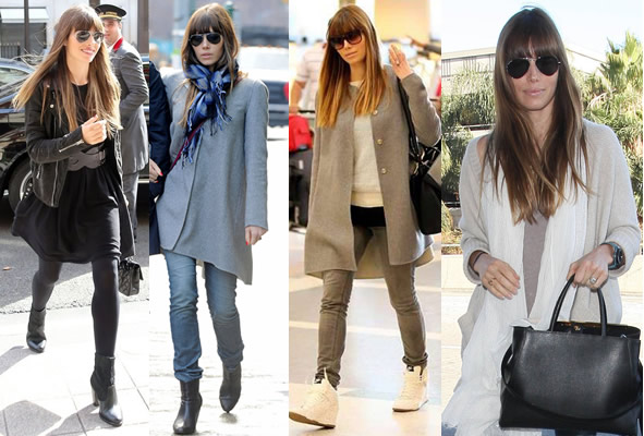 Celebrity Style: Jessica Biel street style