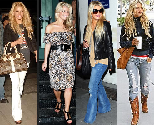 Celebrity style: Jessica Simpson