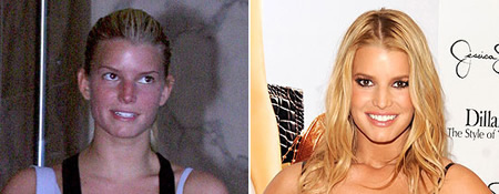 Celebrity busted: Jessica Simpson without makeup