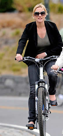 Celebrity exercise: Kate Winslet Instyle