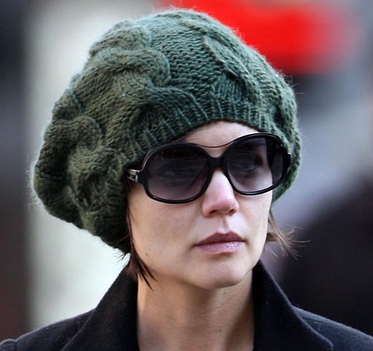 Celebrity Beauty Secret: Katie Holmes sunglasses