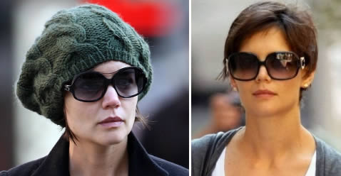 Celebrity Beauty Secret: Katie Holmes sunglasses
