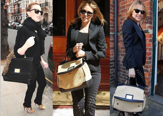 Celebrity style: Kylie Minogue's handbags
