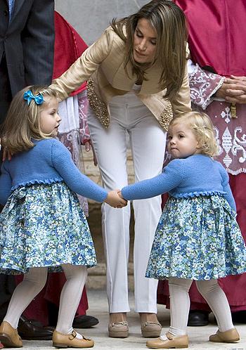 Celebrity diet: Queen Letizia Ortiz with Leonor and Sofía