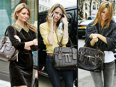 Celebrity beauty tips: Mischa Barton's handbags
