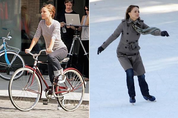 Celebrity exercises: Natalie Portman sport