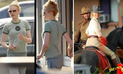 Celebrity exercises: Nicole Kidman