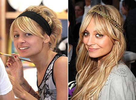 Celebrity with no makeup: Nicole Richie without makeup