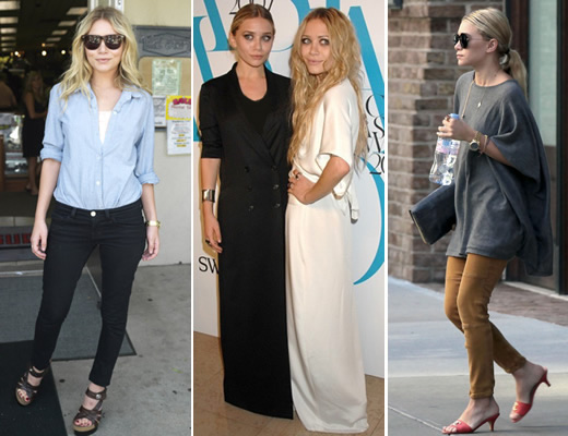 Celebrity Style: Mary Kate Olsen and Ashley Olsen's style