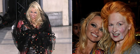 Celebrity Style: Pamela Anderson's Style - Vivienne Westwood