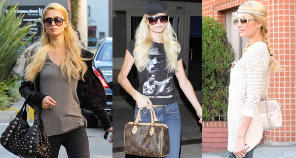 Celebrity Handbags: Paris Hilton handbags