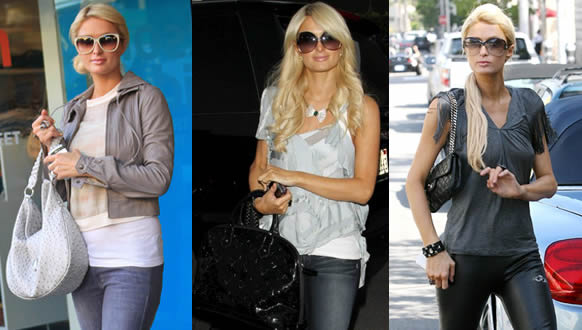 Celebrity Handbags: Paris Hilton handbags