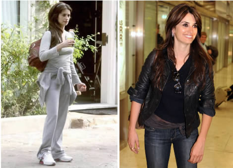 Celebrity exercises: Penélope Cruz