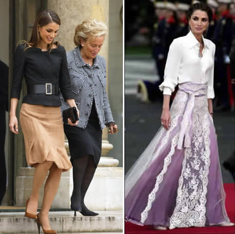 Queen Rania of Jordan: Celebrity diet