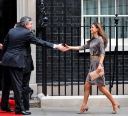 Celebrities: Rania Jordania and Gordon Brown
