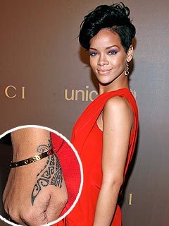 Celebrity Tattoos: Rihanna Tattoo