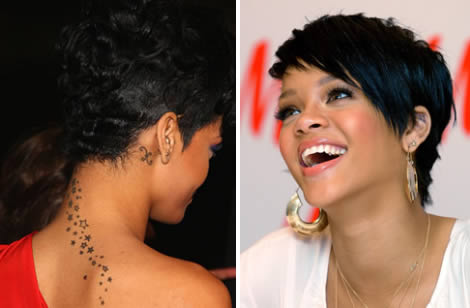 Celebrity Tattoos: Rihanna Tattoo