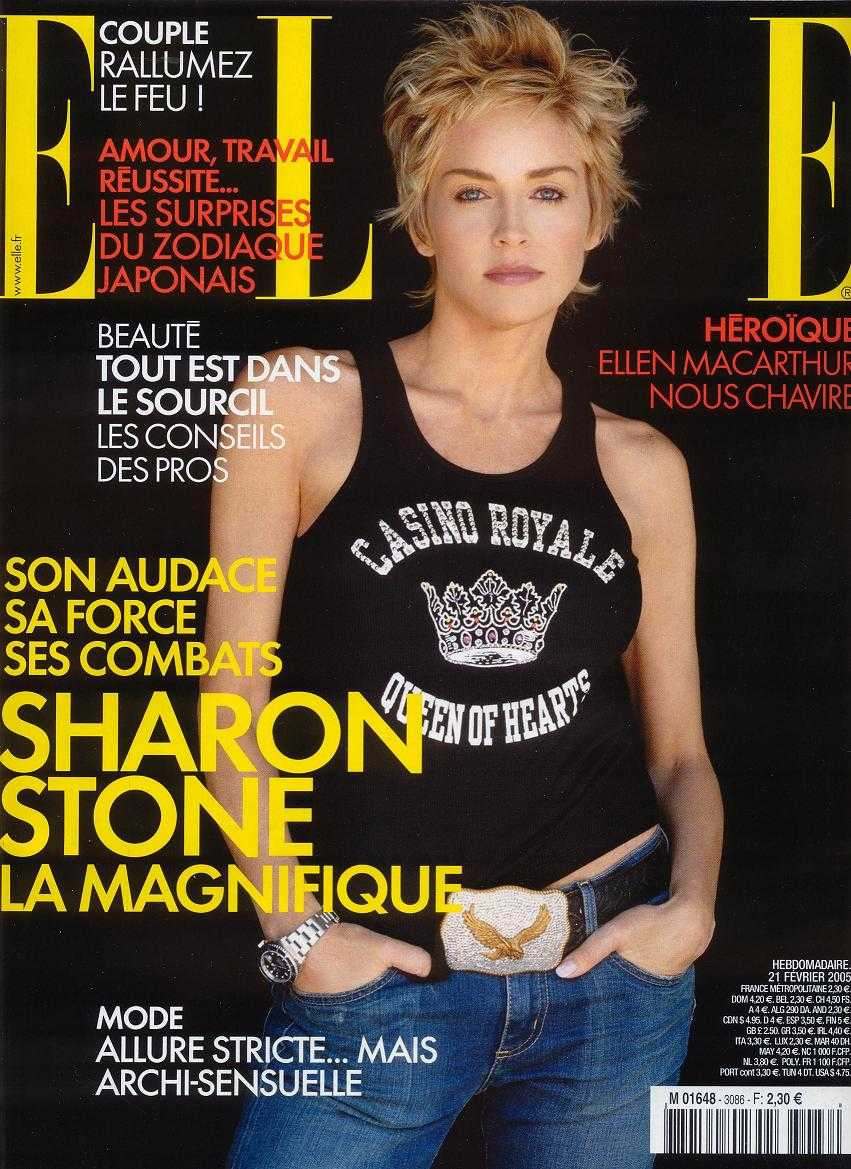 Celebrity diet: Sharon Stone - Elle