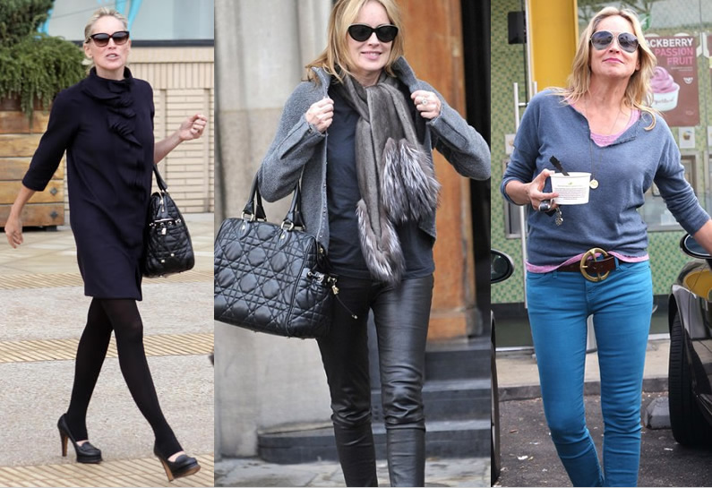 Celebrity Style: Sharon Stone Style
