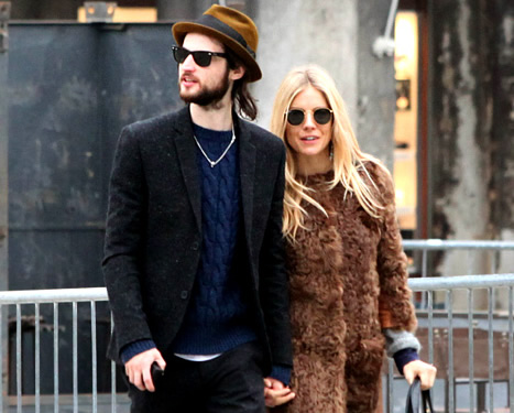 Celebrity diet: Sienna Miller - Tom Sturridge