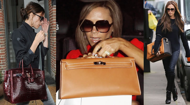 Celebrity handbags: Victoria Beckham handbags