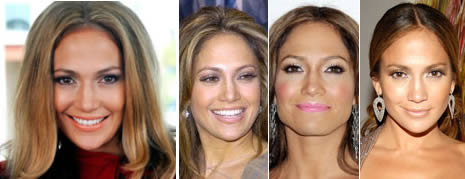 Celebrity makeup: Jennifer Lopez